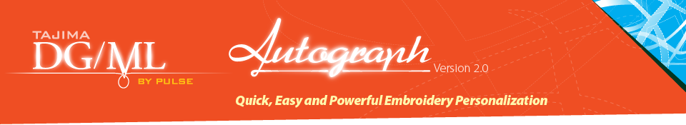 Autograph: The perfect software for retail embroidery personalization!